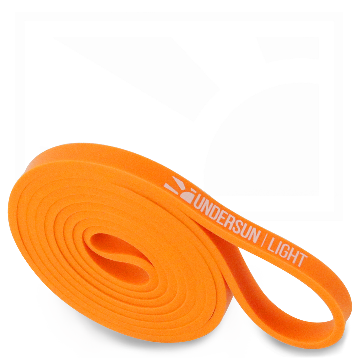 Resistance Bands - Individual Sizes - Light (20-35 lbs) / Orange - Undersun Fitness 