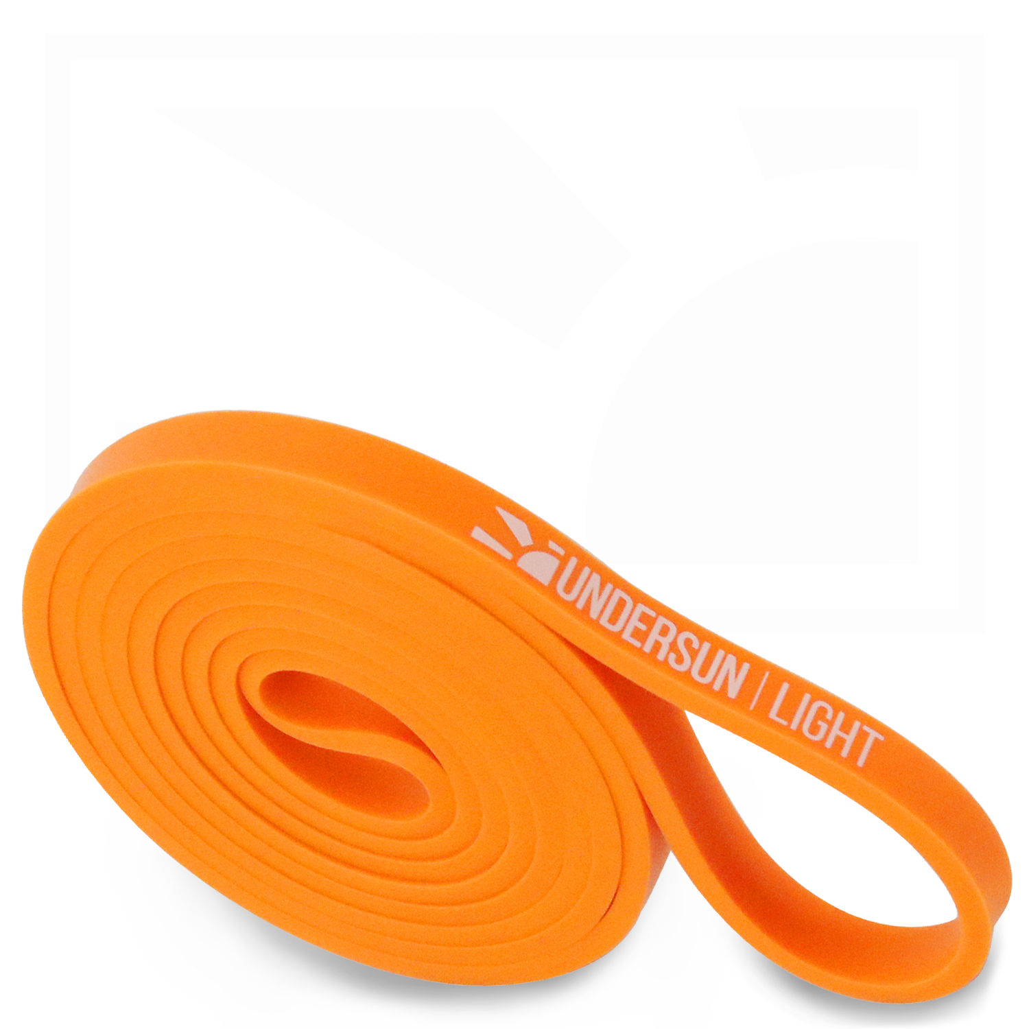 Resistance Bands - Individual Sizes - Light (20-35 lbs) / Orange - Undersun Fitness 